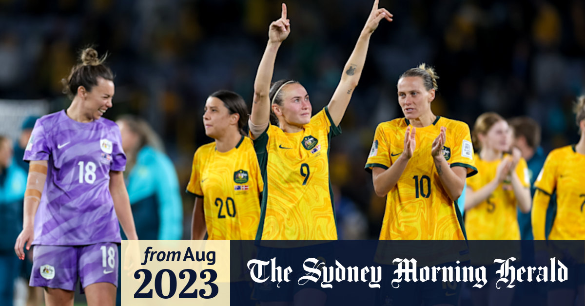 Women’s World Cup 2023 Matildas v Denmark sets TV ratings record